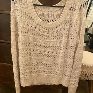Sparkle knit sweater